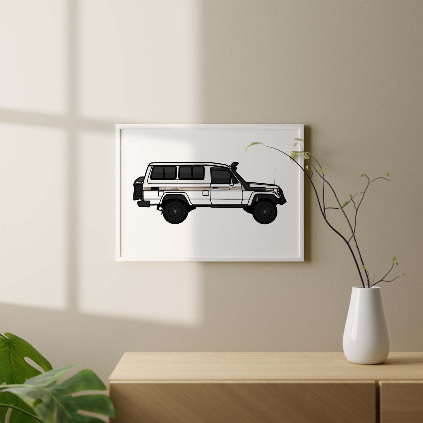 Custom Digital Vehicle Illustration
