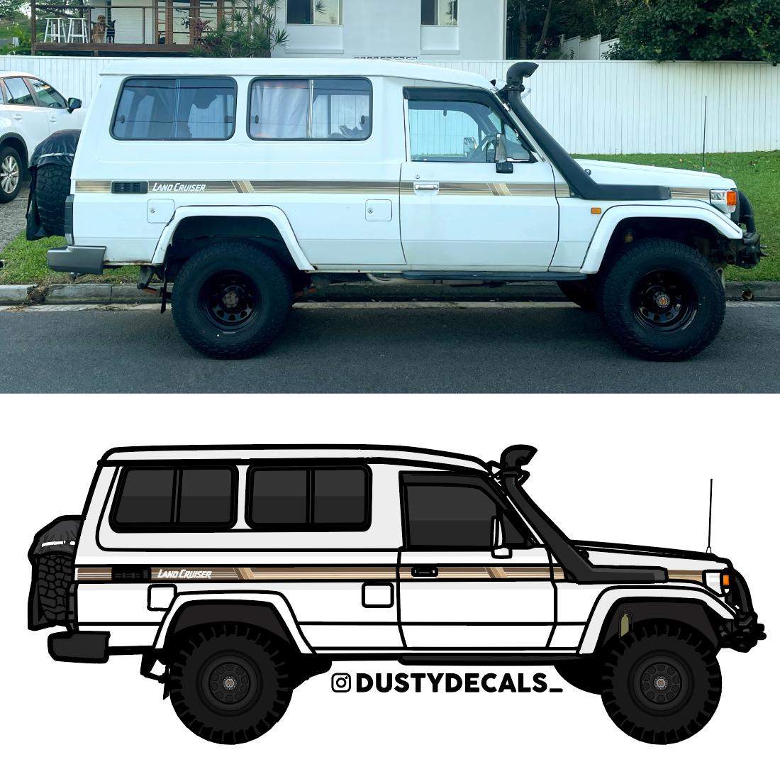 Custom Digital Vehicle Illustration